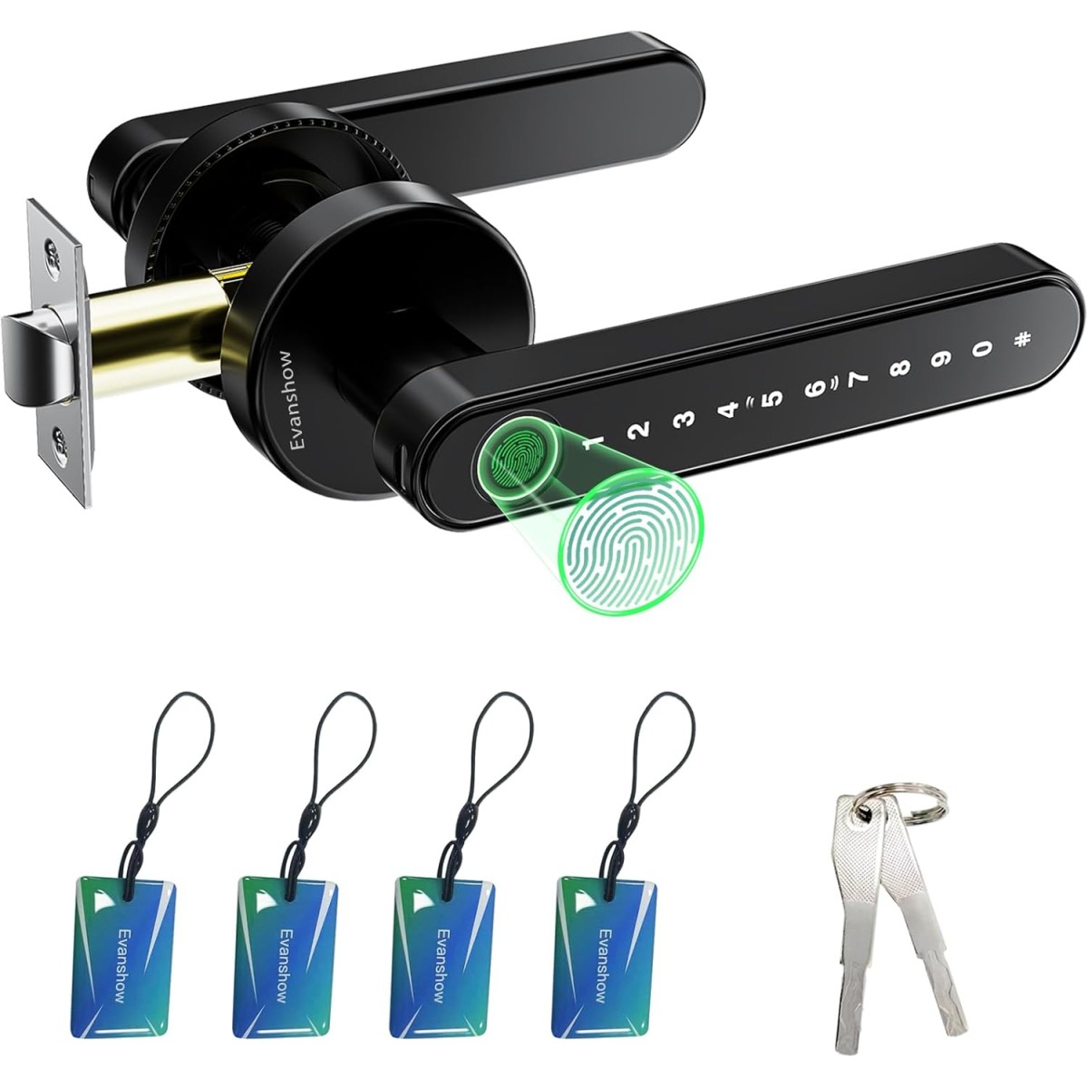 Evanshow Biometric Door Knob